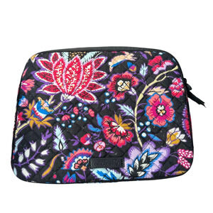 Vera Bradley Quilted E-Reader Zippered Sleeve Cover Foxwood Kindle Retired